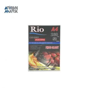 کاغذ عکاسی A6 سفید برند Rio