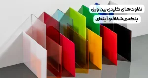 تفاوت‌های کلیدی بین ورق پلکسی شفاف و آینه‌ای کدام را انتخاب کنیم؟