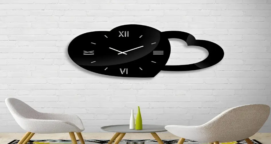 ایده ساخت ساعت دیواری با ورق پلکسی